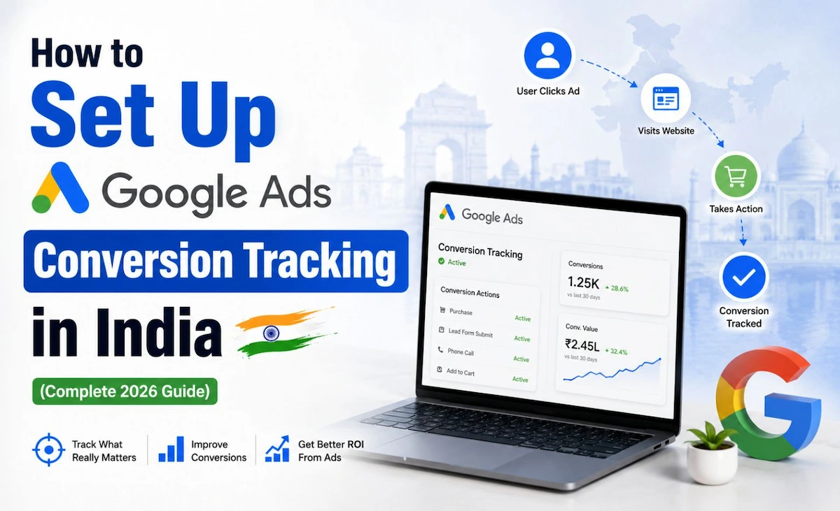 How to Set Up Google Ads Conversion Tracking in India (Complete 2026 Guide)
